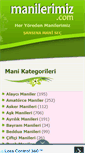 Mobile Screenshot of manilerimiz.com